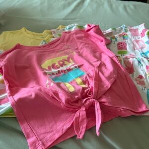 The Children's Place Pink Very Sweet Tee Set of 4